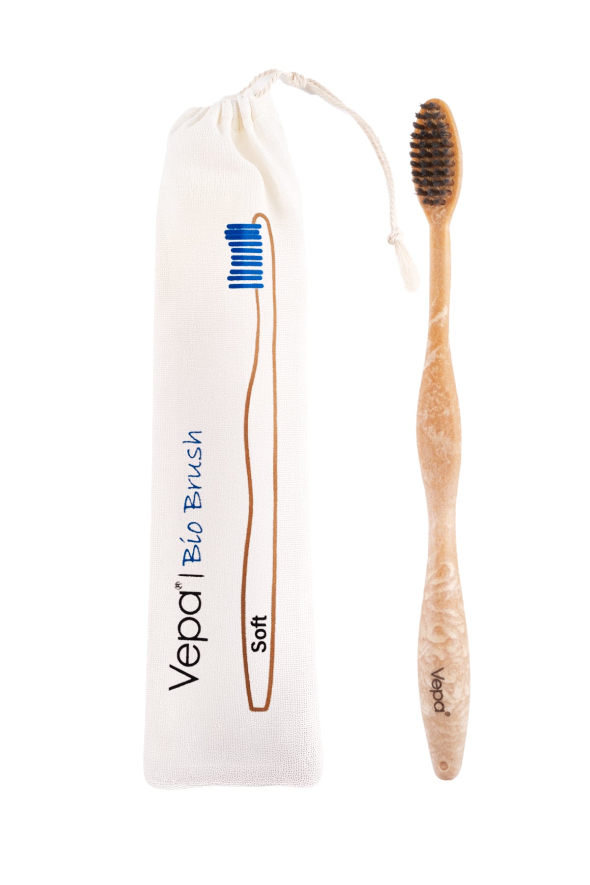 Bio Ahşap Yetişkin Diş Fırçası Keseli Ambalaj