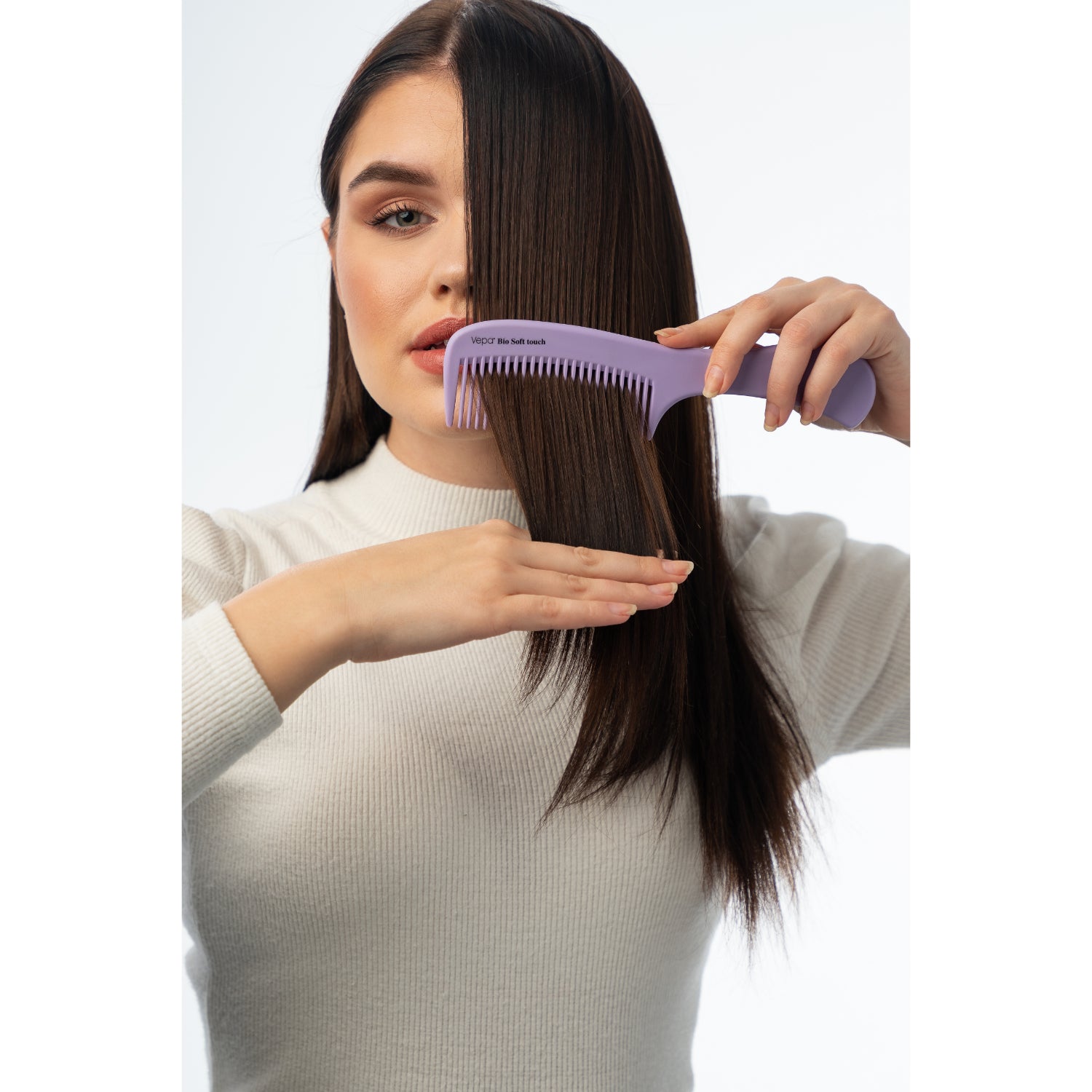 Vepa Bio Soft Touch 940 | Çevre Dostu, Bio Bazlı, Saç Açıcı Tarak