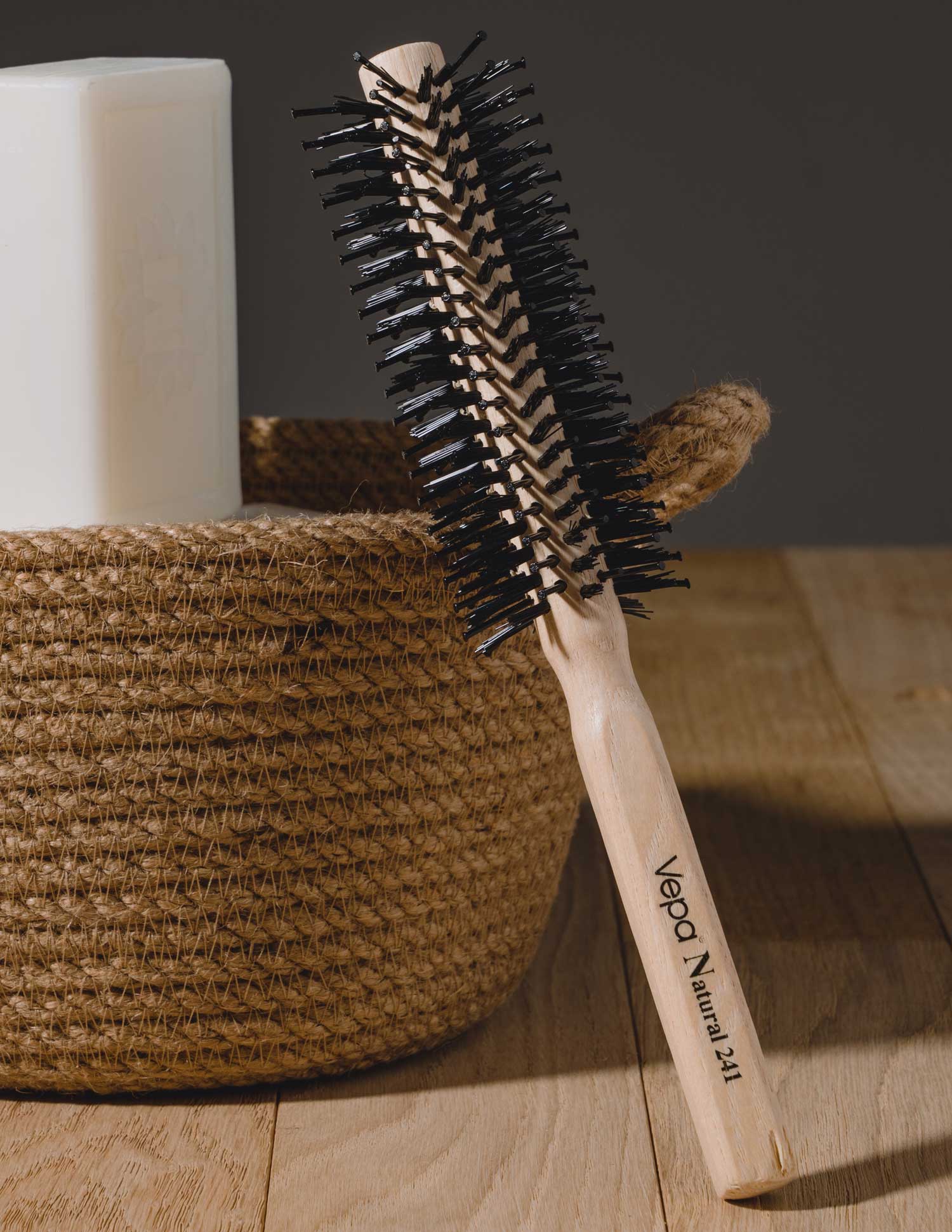 Vepa Naturel 241 Saç Fırçası | Uzun ve Orta Saçlar İçin Şekillendirme Fırçası
