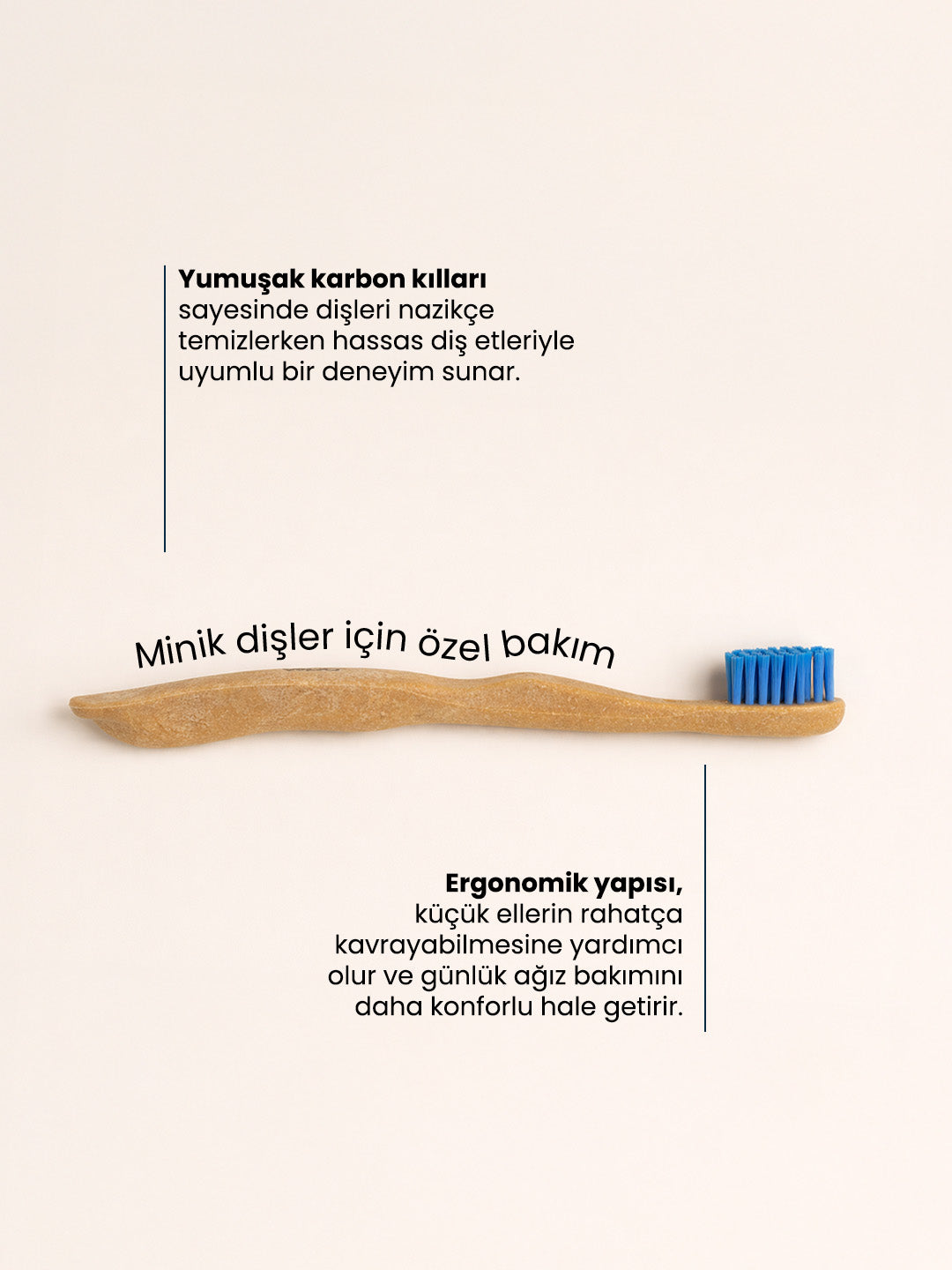 Vepa Bio Çocuk Keseli Ambalajlı Diş Fırçası
