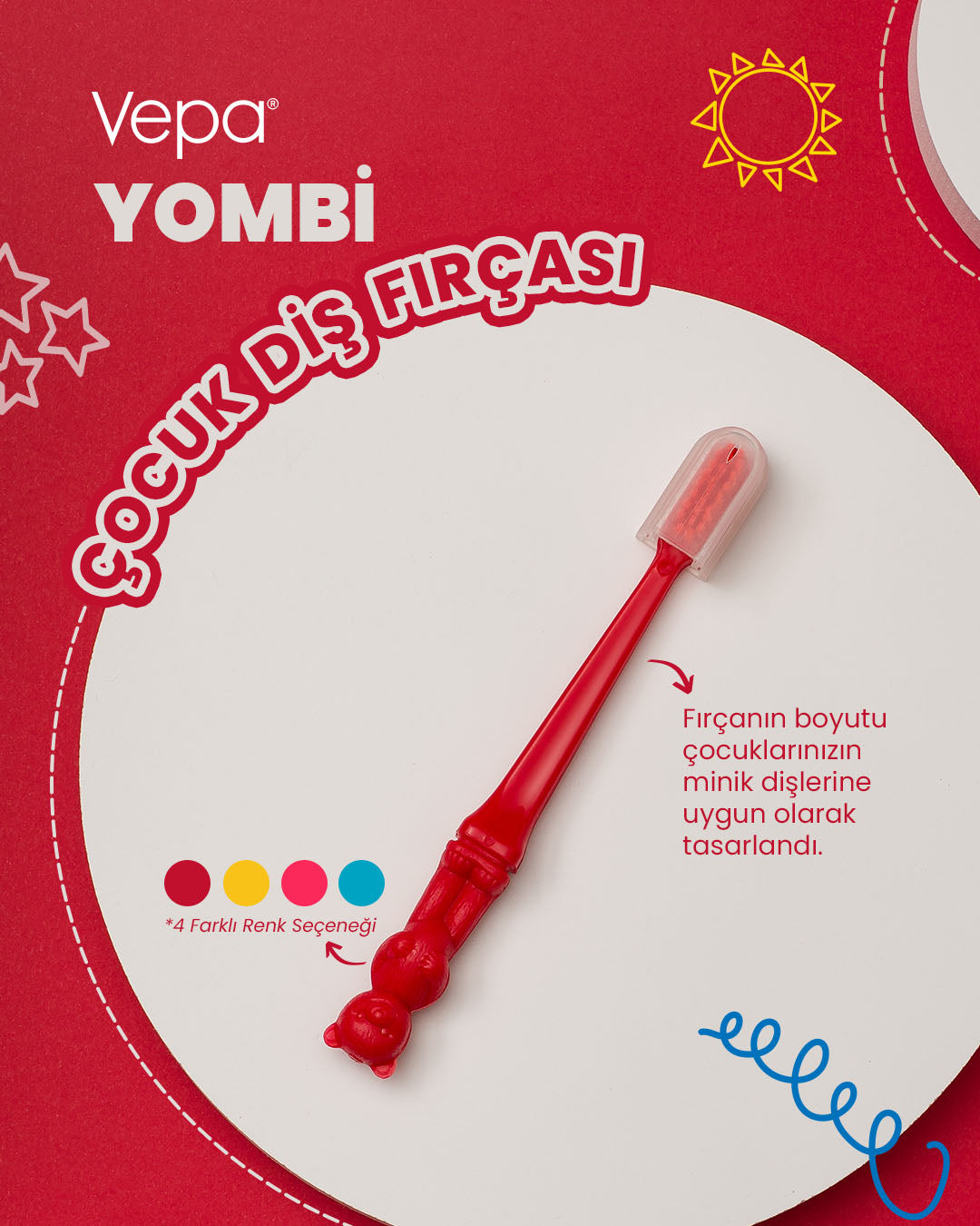 Vepa Yombi Çocuk Diş Fırçası