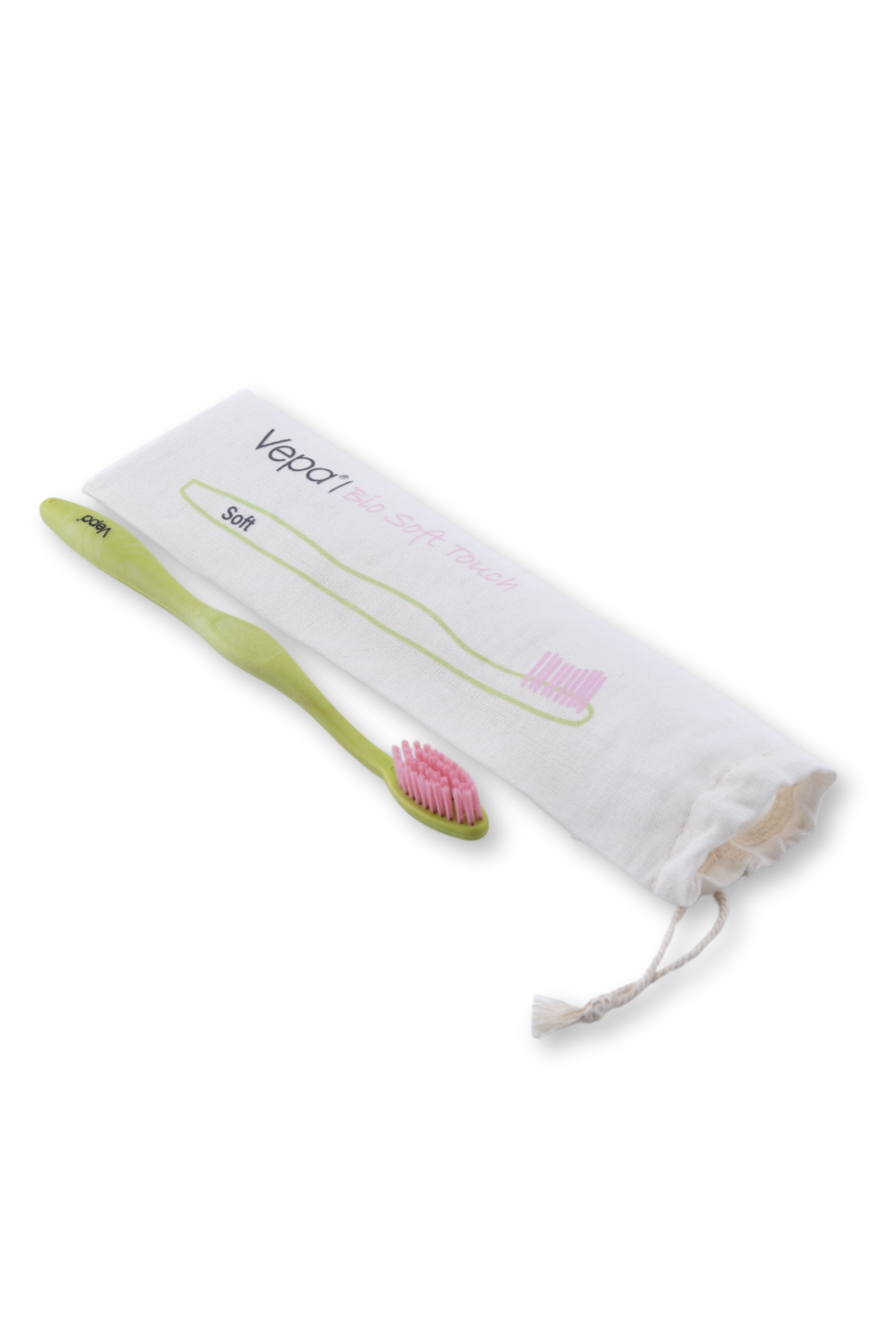 Vepa Bio Soft Touch Diş Fırçası | Yumuşak Kıllı, Doğa Dostu, Keseli Ambalaj