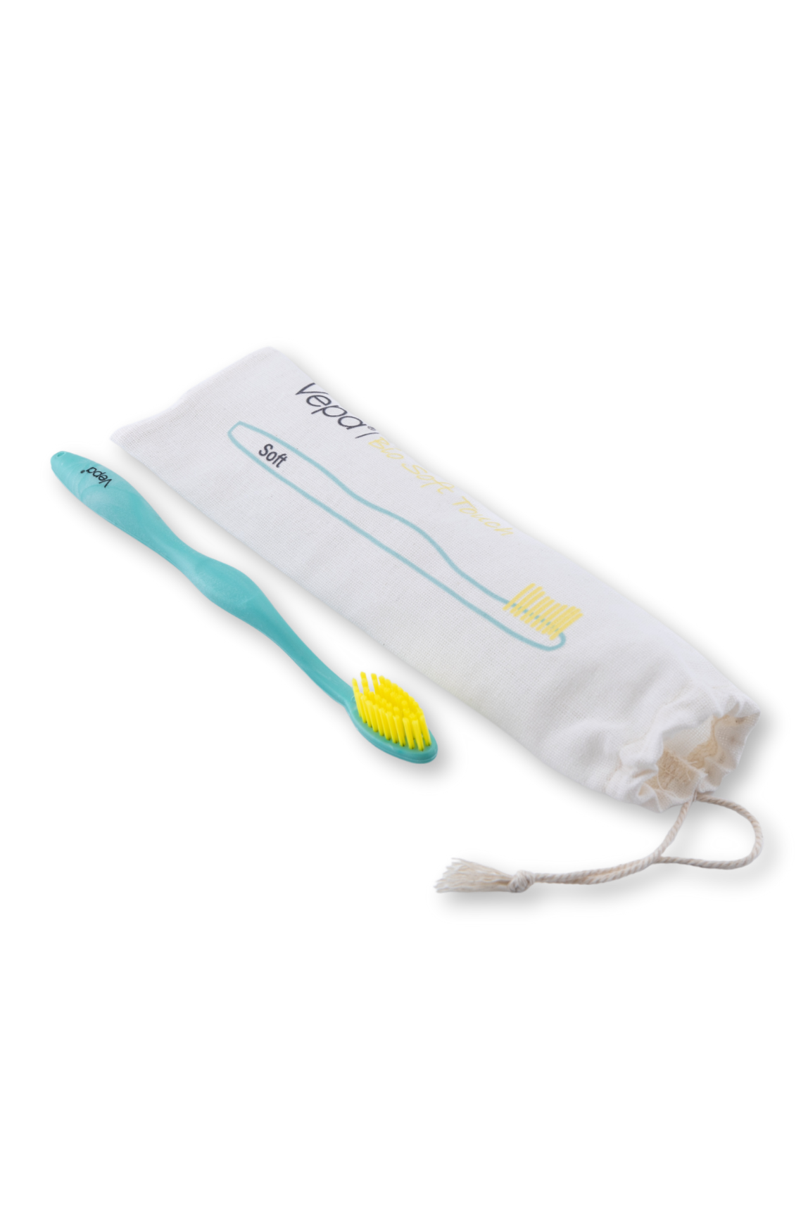 Vepa Bio Soft Touch Diş Fırçası | Yumuşak Kıllı, Doğa Dostu, Keseli Ambalaj